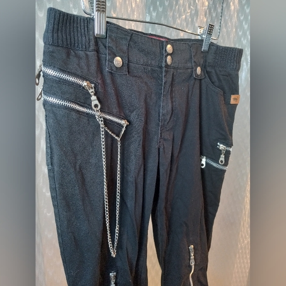 US Rodeo Black Pants Size 5/6 - Picture 2 of 13